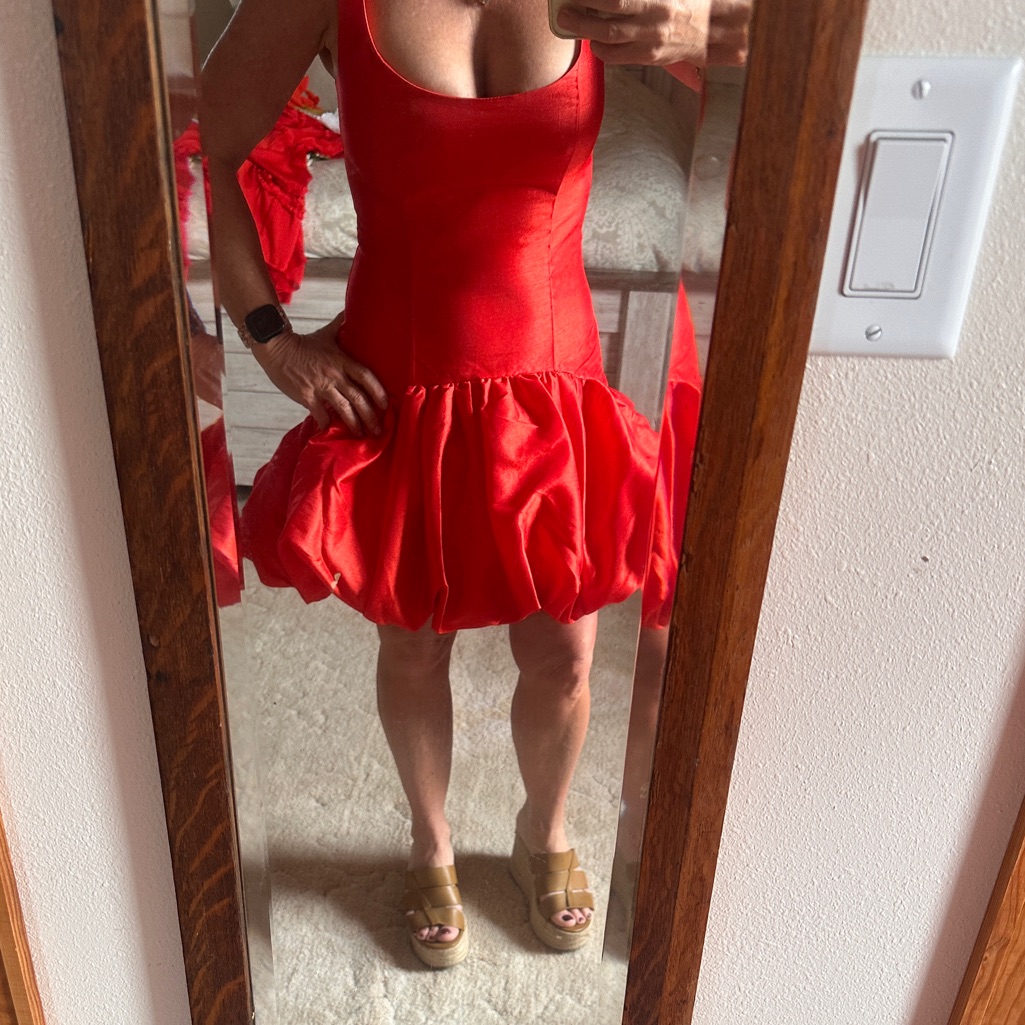 Hutch Red Mini Dress Size 0 Nwt